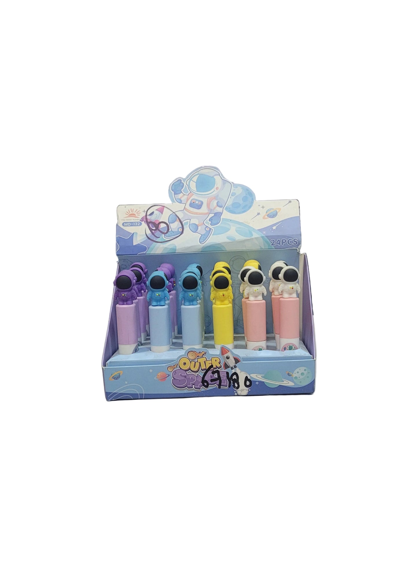 Astronaut Figure Highlighter / Marker Pen – Cute Space-Themed Stationery