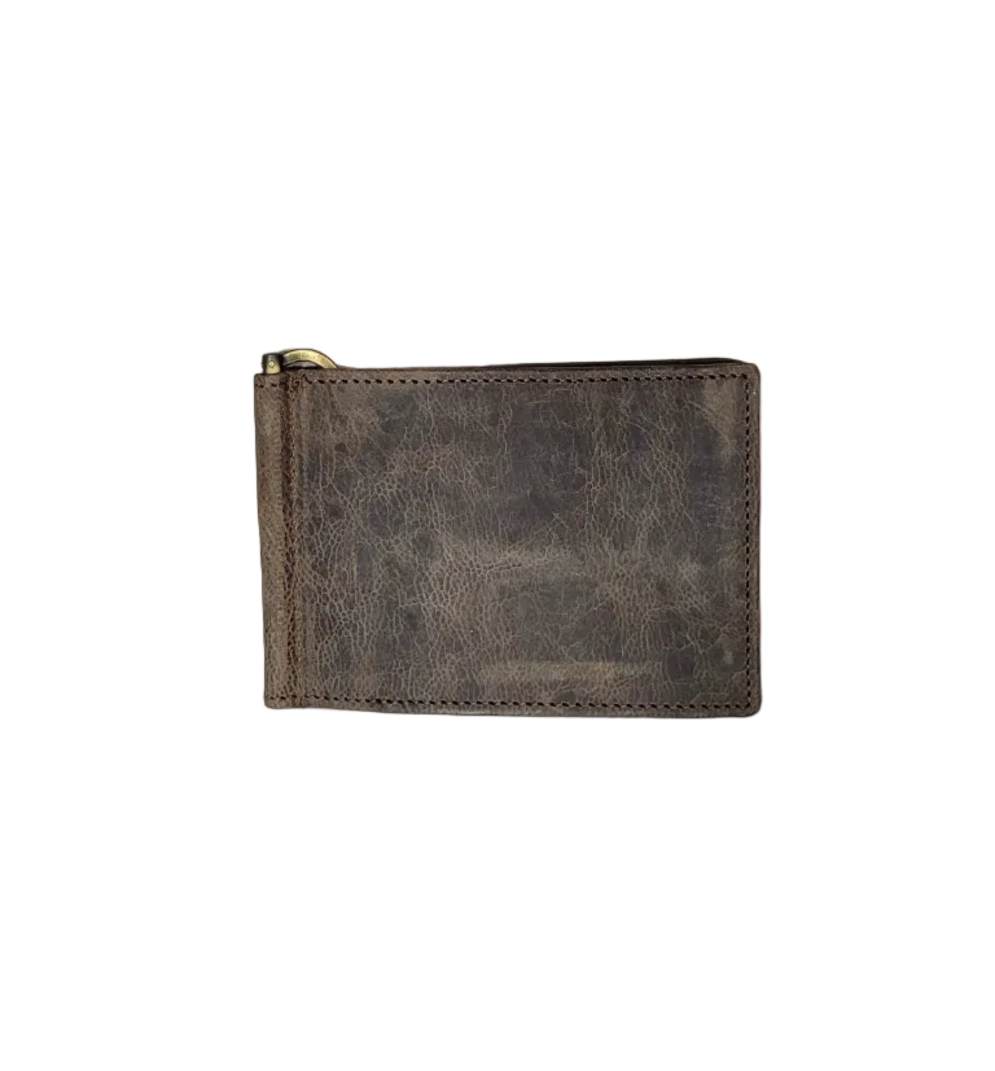 Slim Genuine Leather Bi-Fold Card Wallet