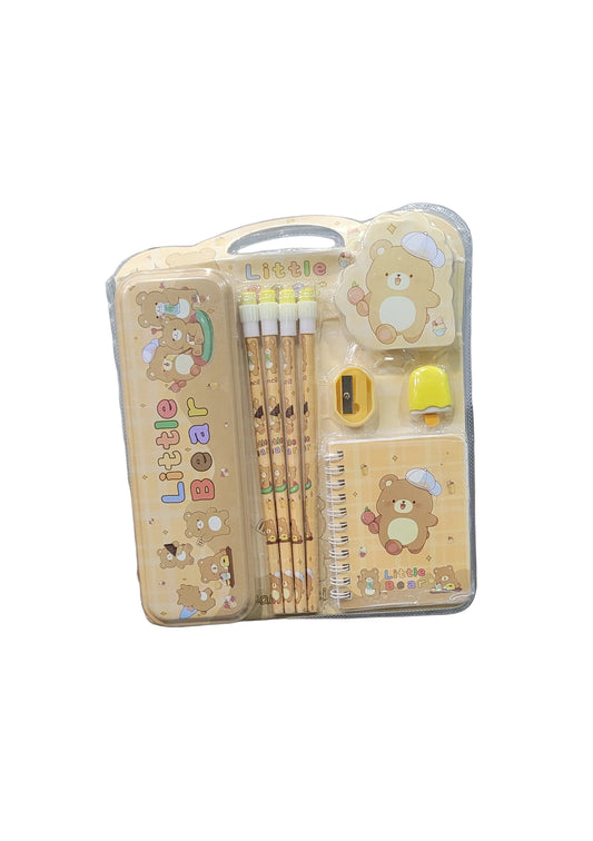 Kids Carry Stationery Kit – Cute Theme All-in-One Set