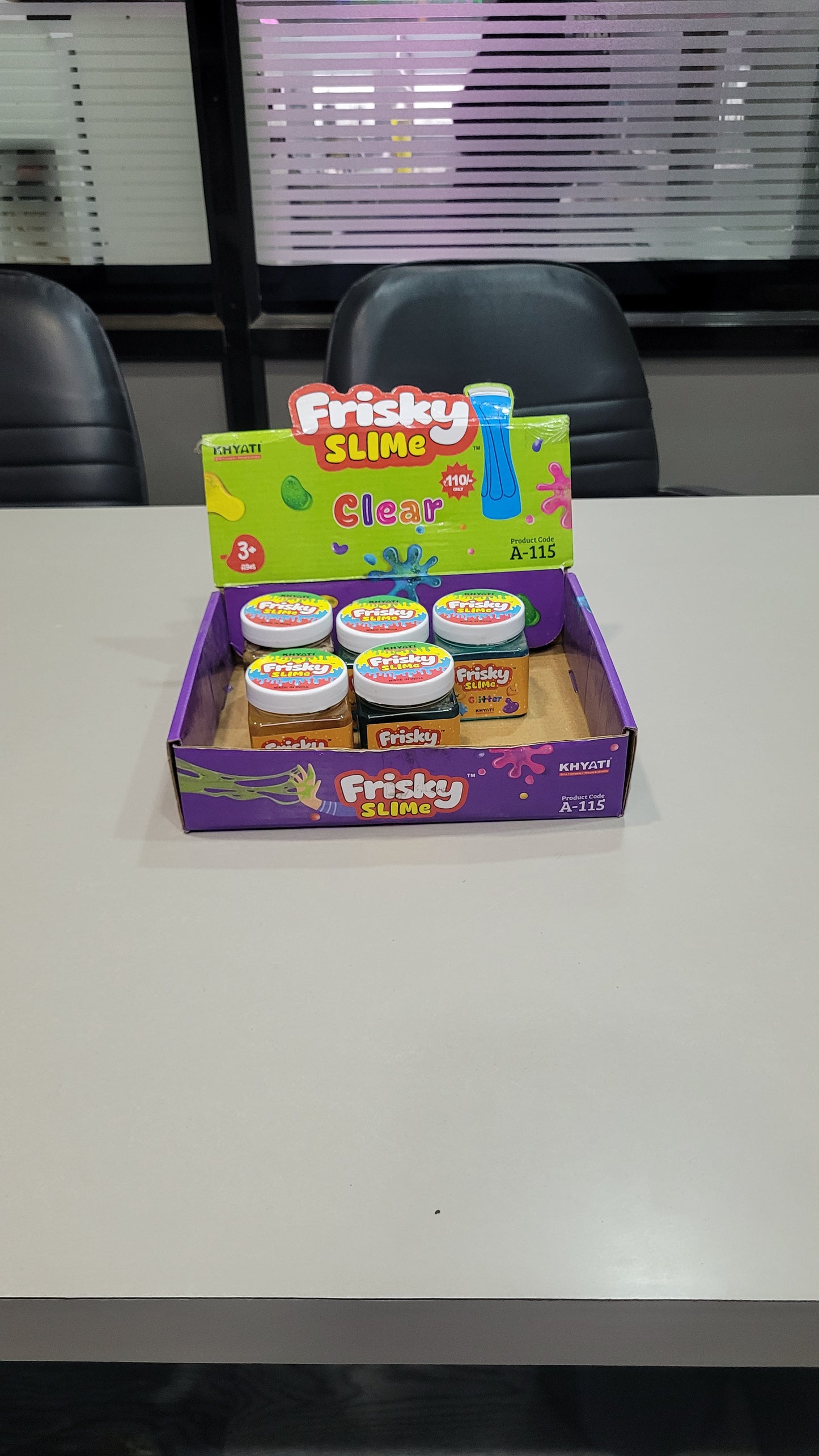 Frisky Slime Glitter – Stretchy, Sparkly Fun for Kids