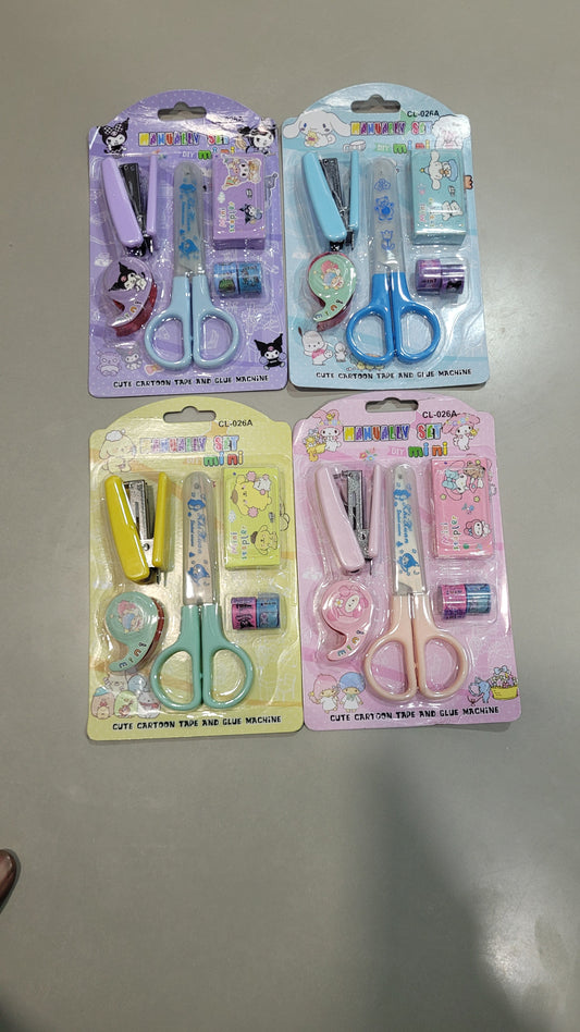 Cute DIY Mini Stationery Kit – Cartoon Craft Set for Kids