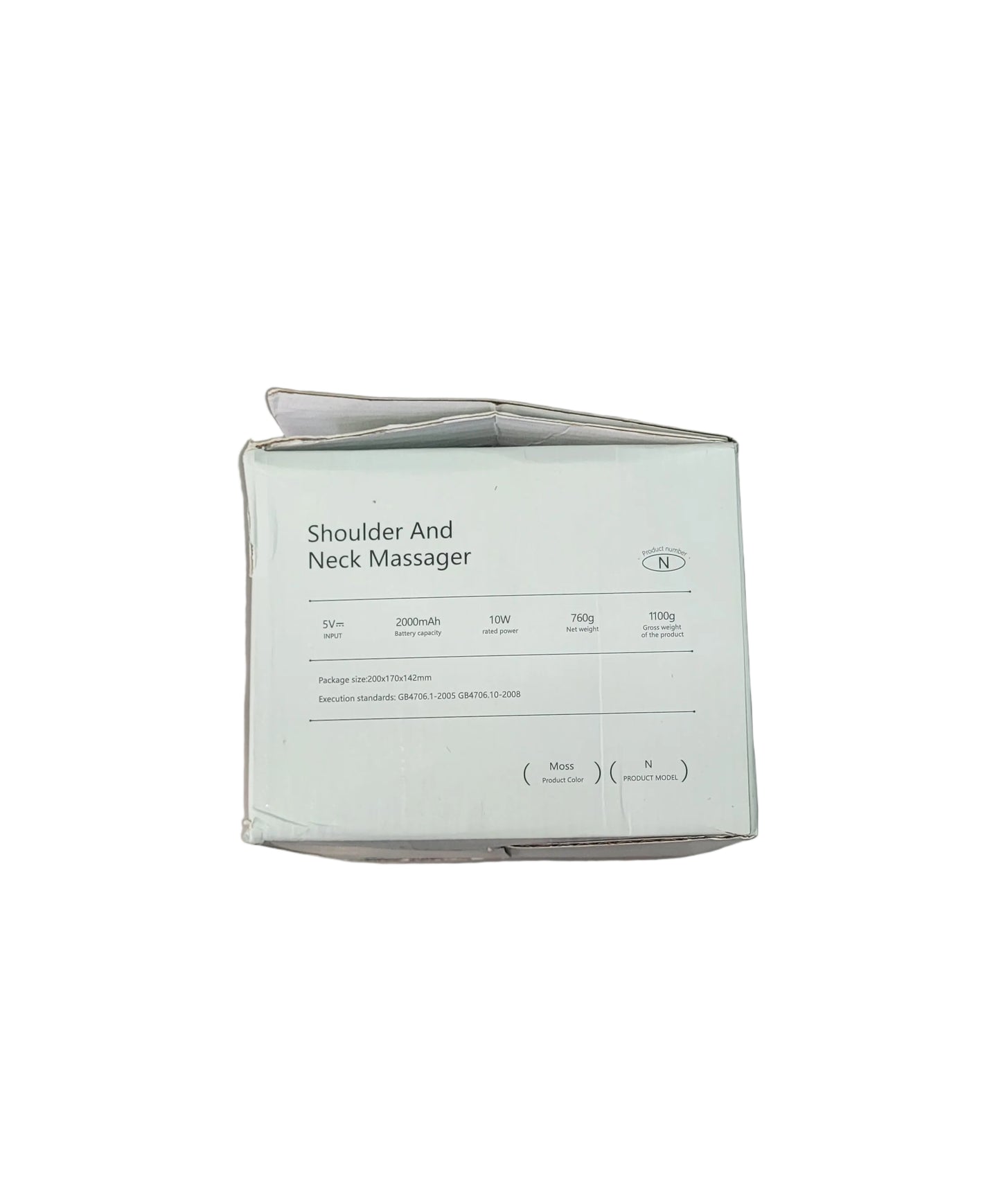 Electric Shoulder & Neck Massager with Deep Kneading