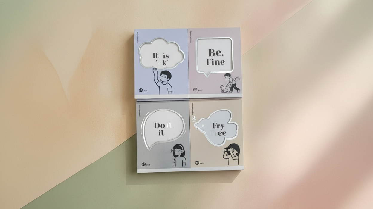 Motivational Sticky Notes Set – Positive Quotes for Daily Inspiration
