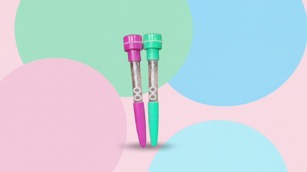 Bubble Pen Stamp – 4-in-1 Bubble Blowing & Stamp Pen