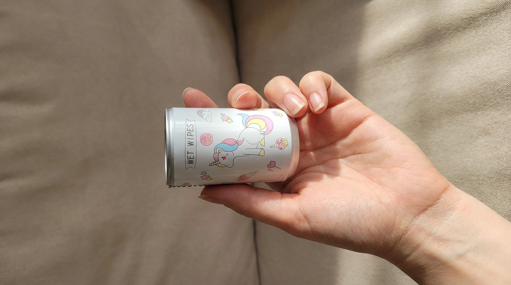 Unicorn Can Wet Wipes – Gentle Care in a Cute, Travel-Ready Can