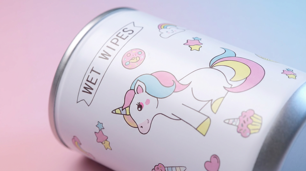 Unicorn Can Wet Wipes – Gentle Care in a Cute, Travel-Ready Can