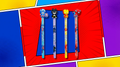 Superhero-Style Cartoon Pen Pencil – Fun Writing with Action Power