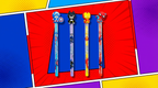 Superhero-Style Cartoon Pen Pencil – Fun Writing with Action Power
