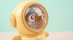 Cute Astronaut Bear Pencil Sharpener – Fun & Easy Sharpening for Kids
