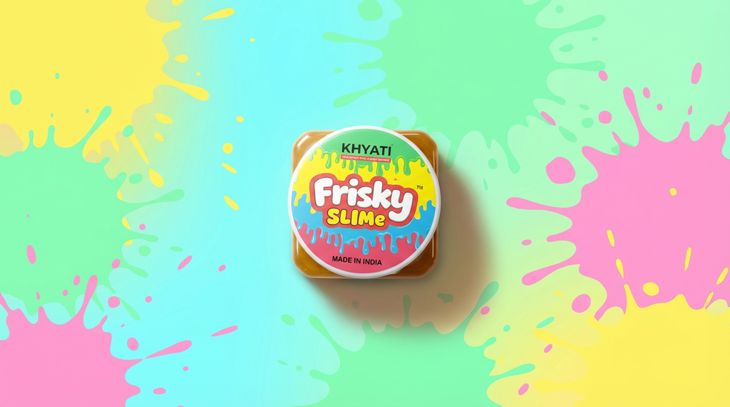 Frisky Slime Glitter – Stretchy, Sparkly Fun for Kids