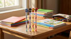 Superhero-Style Cartoon Pen Pencil – Fun Writing with Action Power