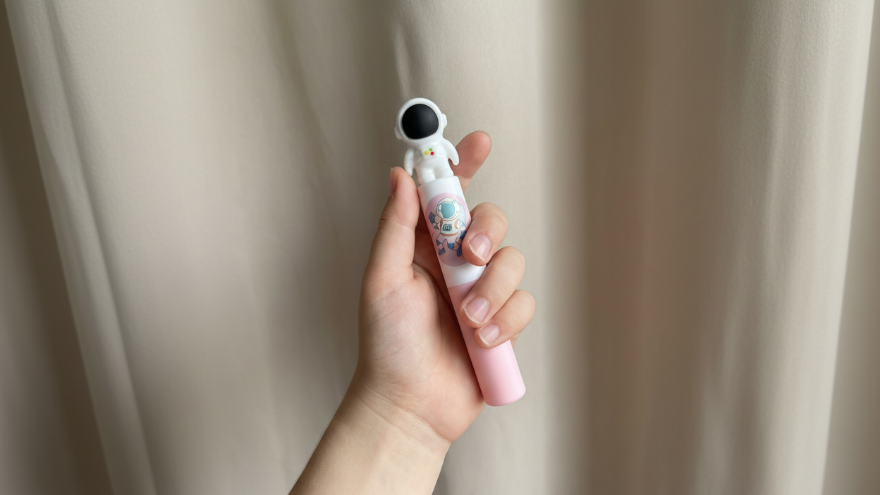 Astronaut Figure Highlighter / Marker Pen – Cute Space-Themed Stationery