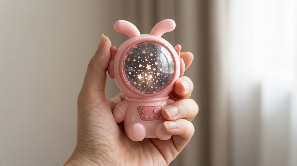 Bunny Astronaut Pencil Sharpener – Cute Space-Themed Stationery for Kids