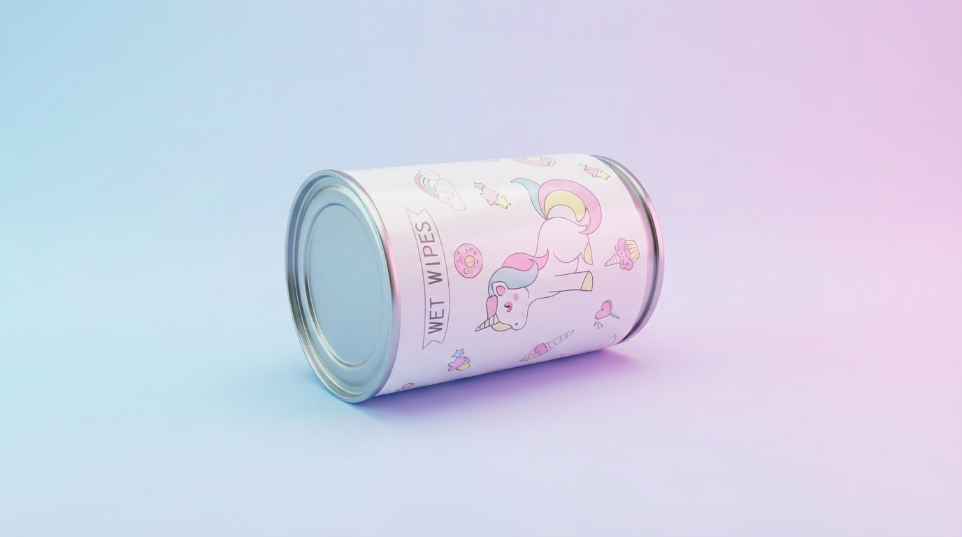 Unicorn Can Wet Wipes – Gentle Care in a Cute, Travel-Ready Can