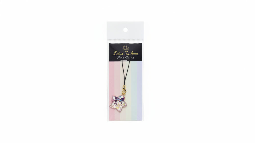 Cute Cartoon Phone Charm Strap