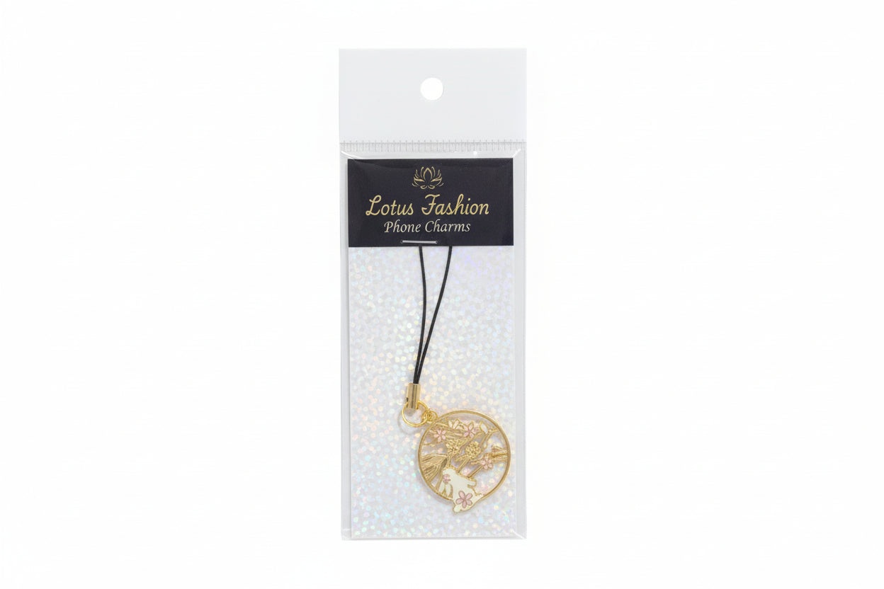 Cute Cartoon Phone Charm Strap