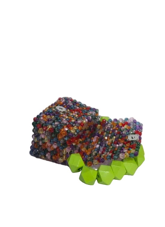 Handcrafted Beaded Mini Statement Handbag