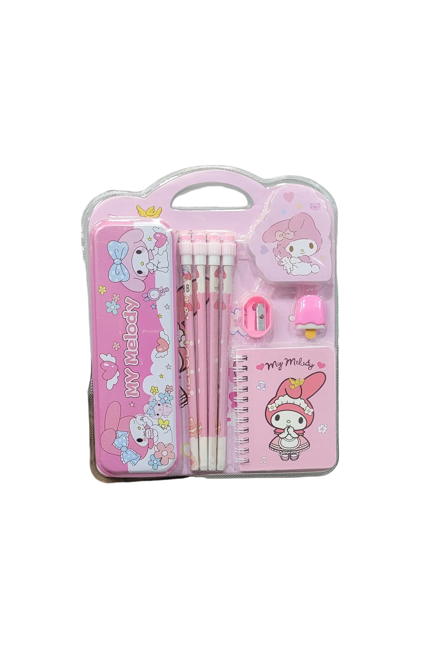 Kids Carry Stationery Kit – Cute Theme All-in-One Set