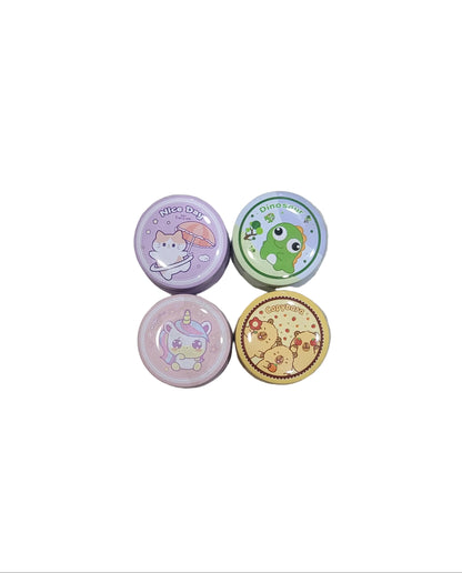 Cute Cartoon 2-Hole Pencil Sharpener – Dual Size with Storage Box