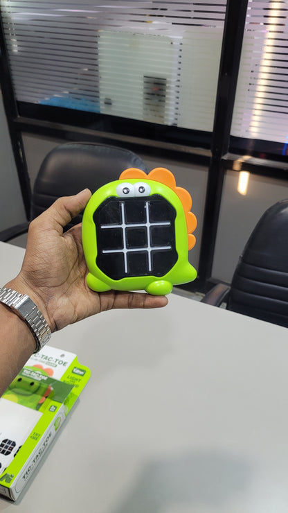 Dino Tic-Tac-Toe Game with Lights & Sound – 2-in-1 Fun Play