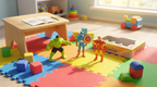 Mini Superhero Action Figures – Kids Collectible Toy Set