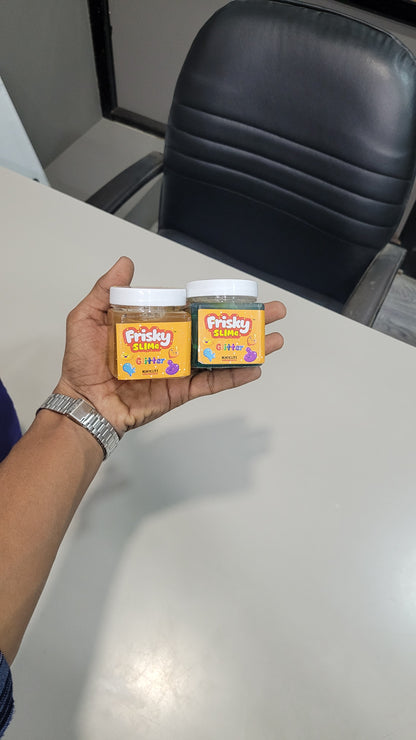 Frisky Slime Glitter – Stretchy, Sparkly Fun for Kids