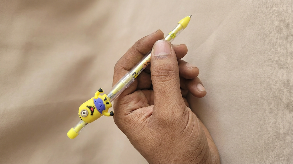 Minions Character Topper Pen Pencil – Fun Writing for Kids
