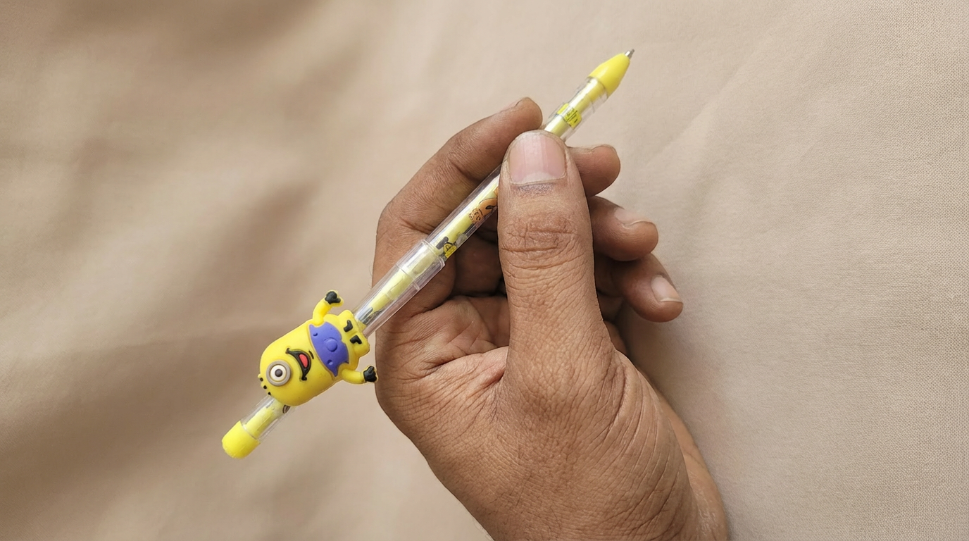 Minions Character Topper Pen Pencil – Fun Writing for Kids