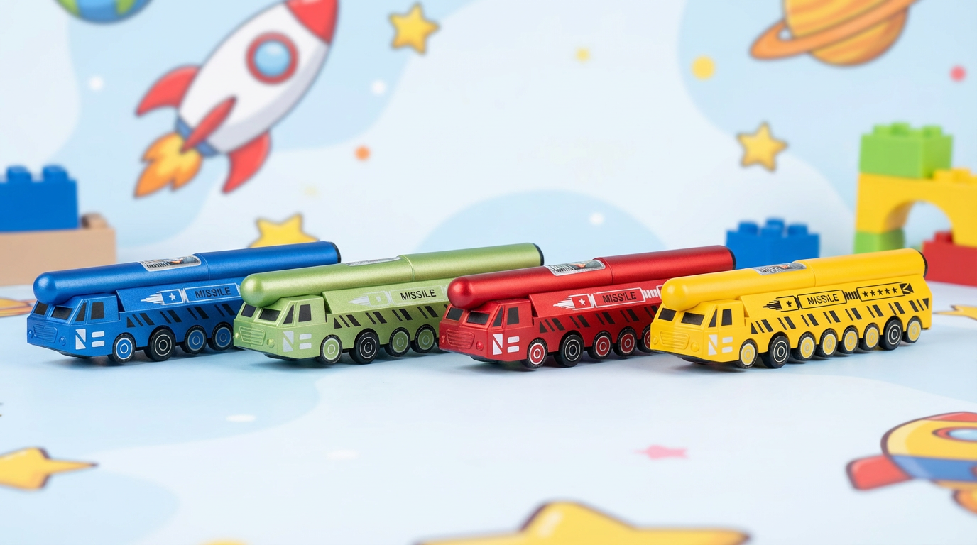 Missile Truck Toy Pen – Military Vehicle Style Fun Writing