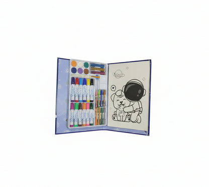 Kids Art & Colouring Kit – Space Man / Dinosaur Theme