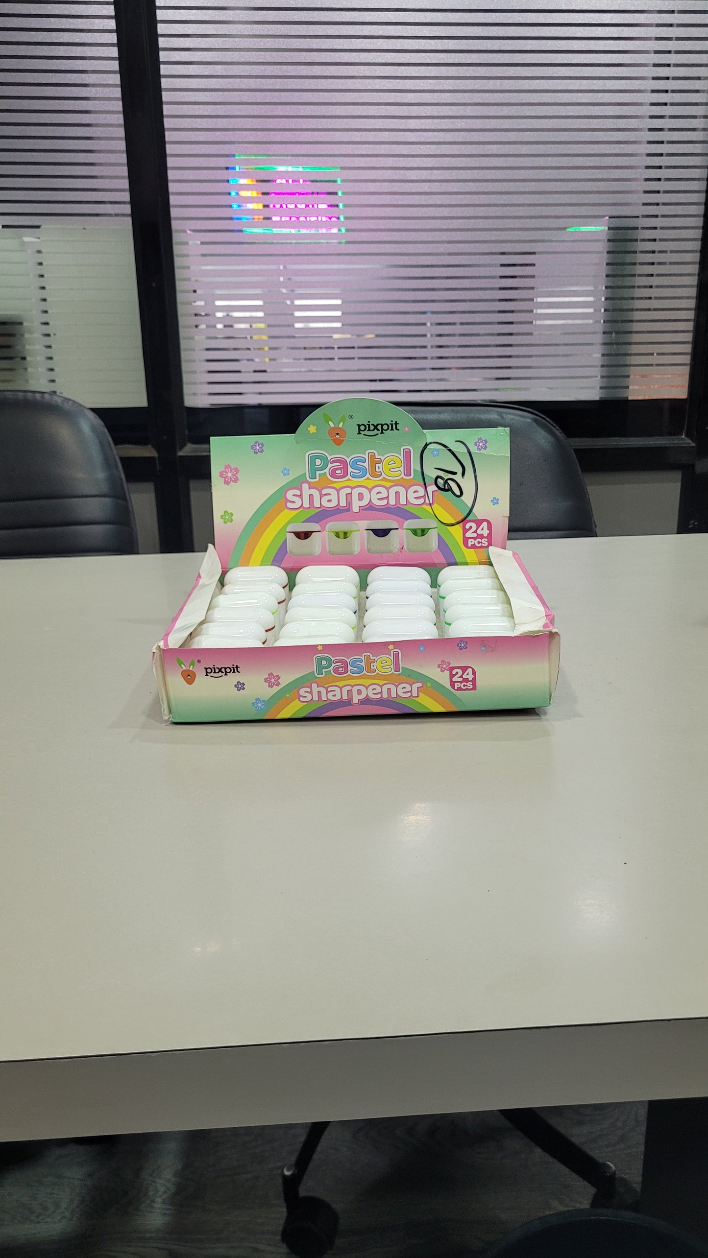 AirPods Style Pencil Sharpener – Cute, Compact & Mess-Free