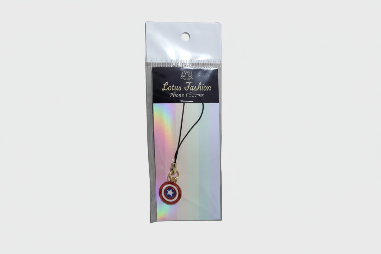 Cute Cartoon Phone Charm Strap