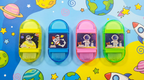 Astronaut Sharpener & Eraser – Space Theme Kids Stationery