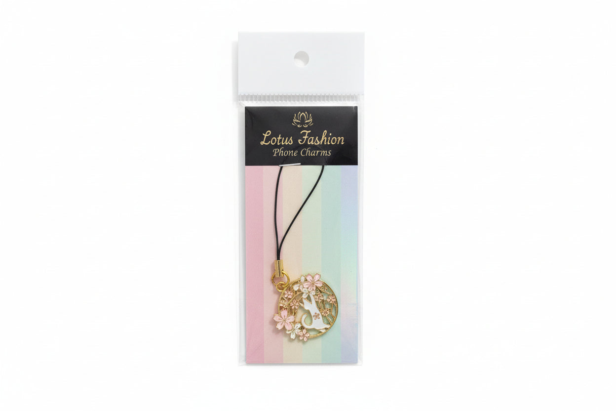 Cute Cartoon Phone Charm Strap
