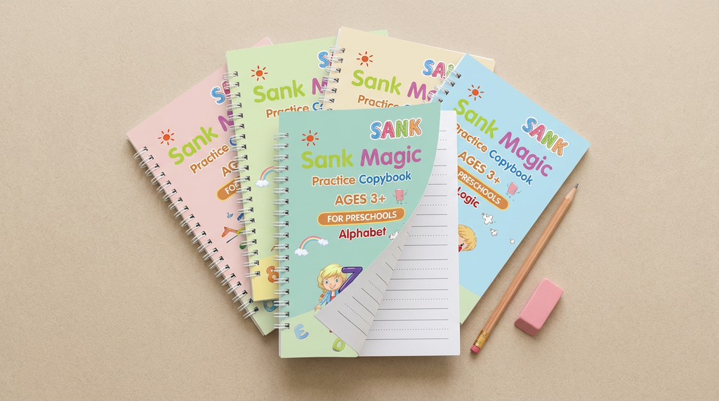 Sank Magic Practice Copybook Combo