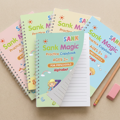 Sank Magic Practice Copybook Combo