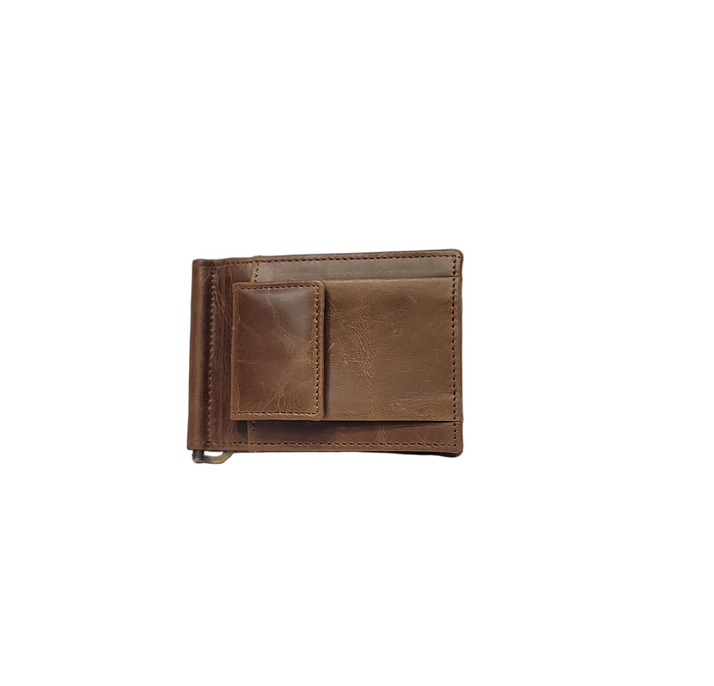 Leather Front-Flap Card Wallet
