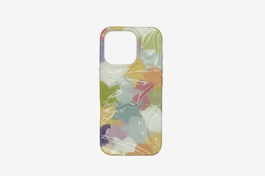 Glossy Marble Quote Phone IPhone 16 Pro Case