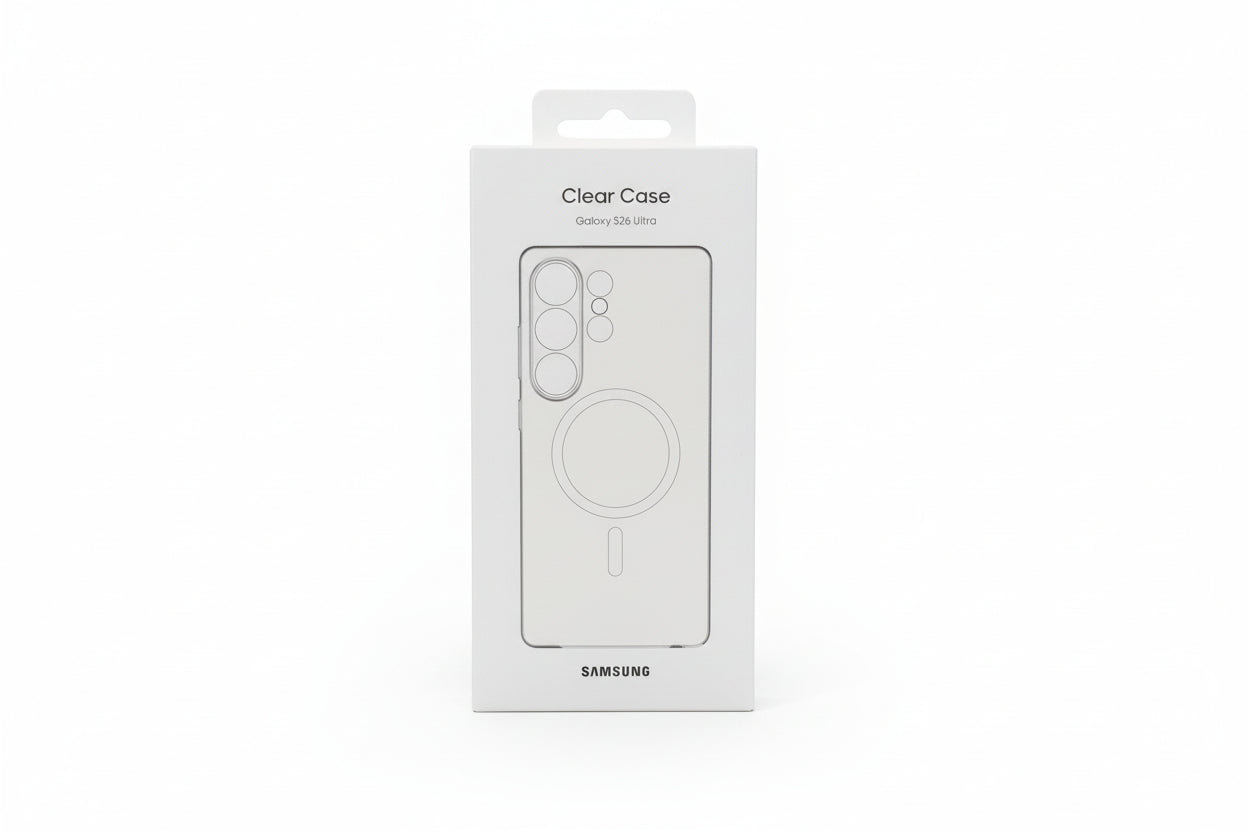 Clear Magnetic Case for Samsung Galaxy S26 Ultra