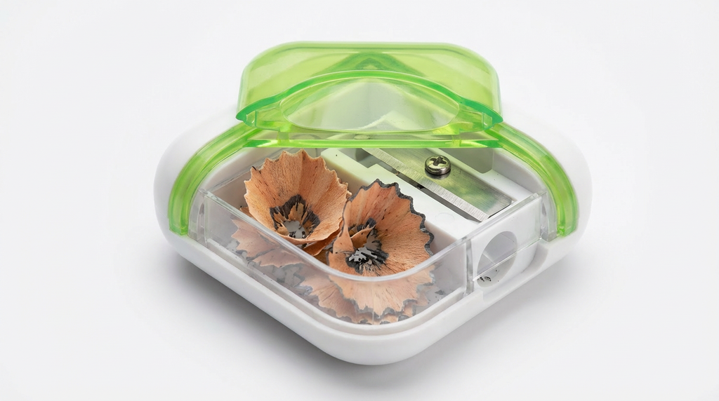 AirPods Style Pencil Sharpener – Cute, Compact & Mess-Free
