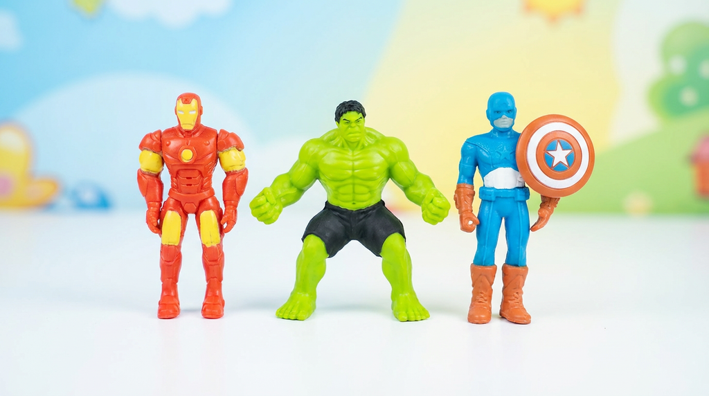 Mini Superhero Action Figures – Kids Collectible Toy Set