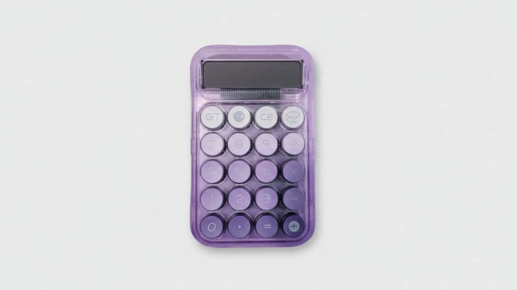 Transparent Aesthetic Calculator