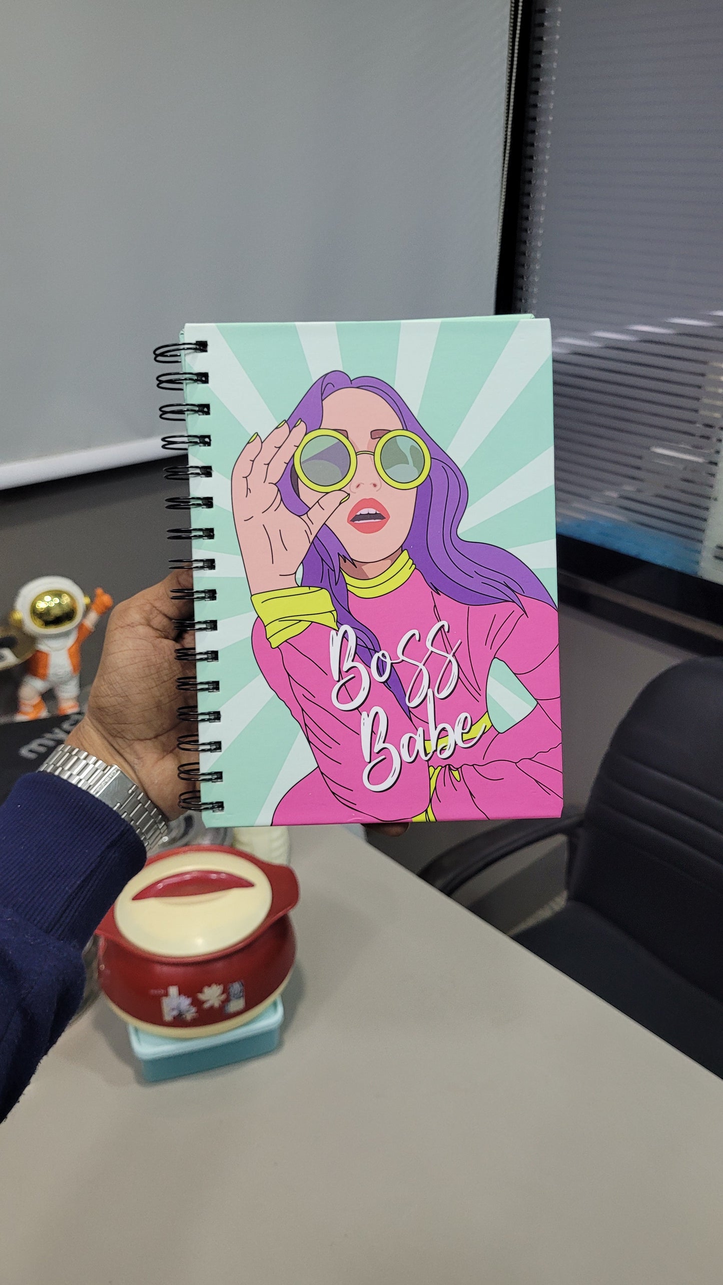 Premium Spiral Notebook – Aesthetic & Trendy Cover Designs