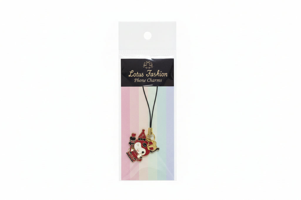 Cute Cartoon Phone Charm Strap