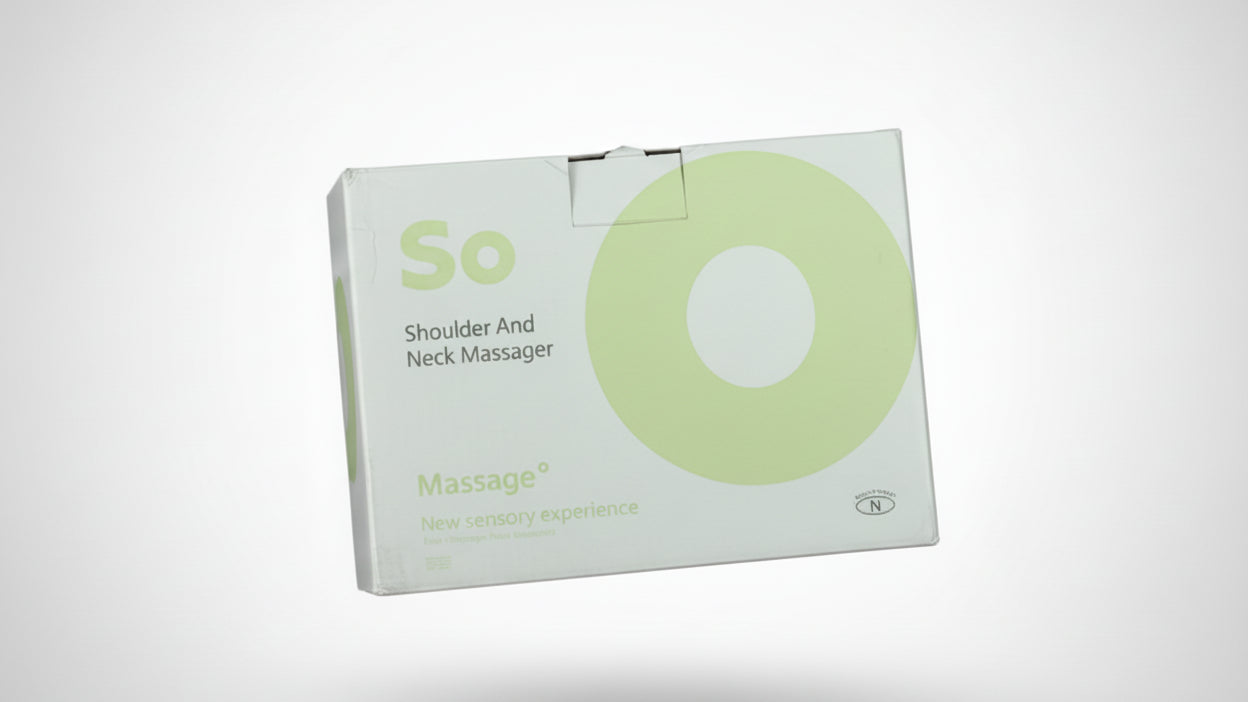 Electric Shoulder & Neck Massager with Deep Kneading