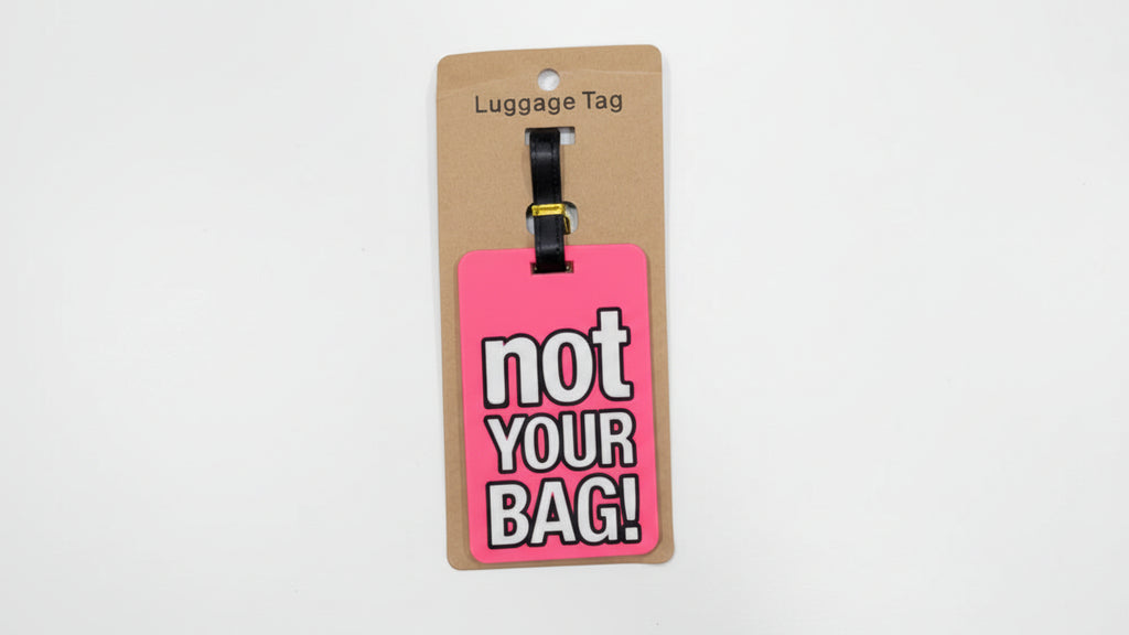Cute Travel Luggage Tag
