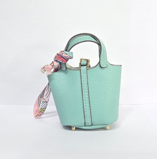 Luxury Mini Bucket Handbag with Lock Detail