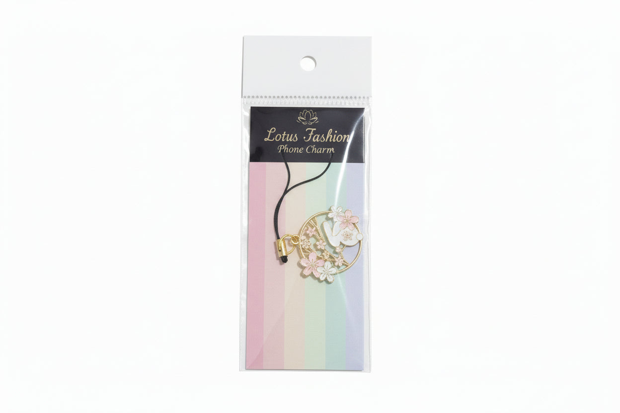 Cute Cartoon Phone Charm Strap