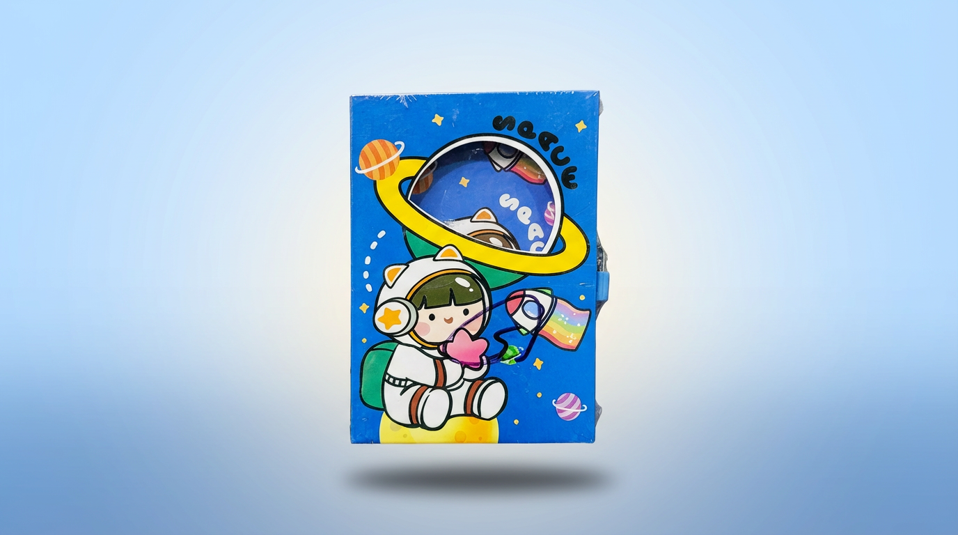 Lock Diary Notebook – Secret Journal with Key