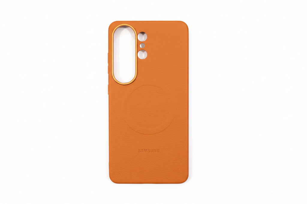 Magnetic Leather Texture Case for Samsung Galaxy S26 Ultra
